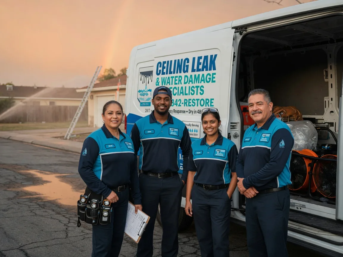 Ceiling Leak Cleanup company in Unionville Center, OH